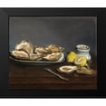 thumbnail image 2 of Manet, Edouard 14x12 Black Modern Framed Museum Art Print Titled - Oysters, 2 of 5