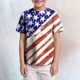 thumbnail image 2 of Gerichy Boys Tshirts,Boys 4th of July Shirt Toddler Kids Baby Boys Girls Cars Print Short Sleeve Crewneck T Shirts Tops Tee Clothes For Children, 2 of 5