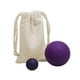 thumbnail image 5 of 2 pelotas de yoga DYNWAVEMX con bolsa de almacenamiento púrpura, 5 of 8