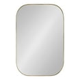 thumbnail image 2 of Kate and Laurel Rollo Decorative Framed Wall Mirror, Gold 20x30, 2 of 8