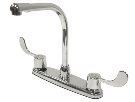 Kingston Brass KB761 8-Inch Centerset Kitchen Faucet, Polished Chrome