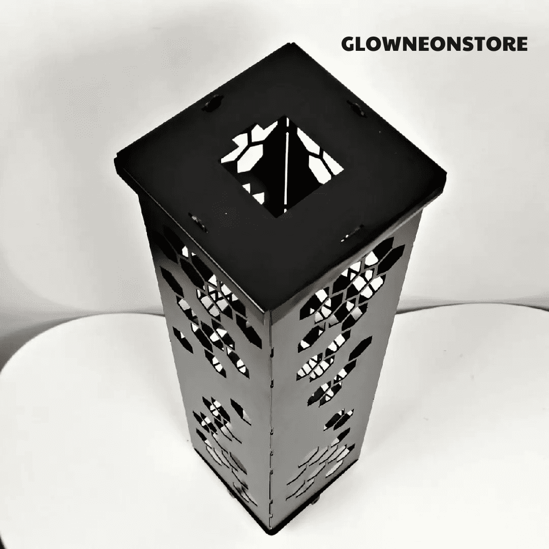 Glowneon Garden Column Beehive Steel Metal Outdoor Decor Yard Art