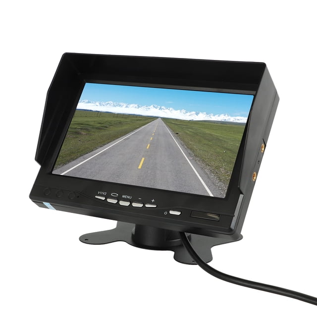 Backup Camera , 7in Car 180 Degrees Adjustable 800x480 For Truck RV Van Trailer Vehicle