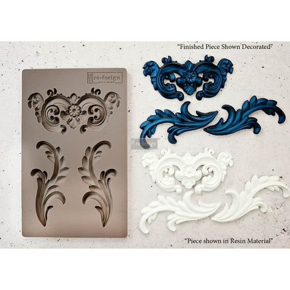 Prima Re-Design Decor Mould-Everleigh Flourish