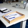 thumbnail image 2 of Bamboo letter tray 33 x 25 x 6 cm, 2 of 5