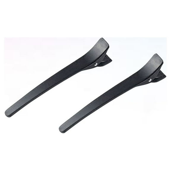 Pretyzoom 12Pcs Hair Clips for Styling Black Positioning Clip for Ladies Wedding