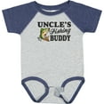 thumbnail image 3 of Inktastic Uncle's Fishing Buddy Boys Baby Bodysuit, 3 of 5