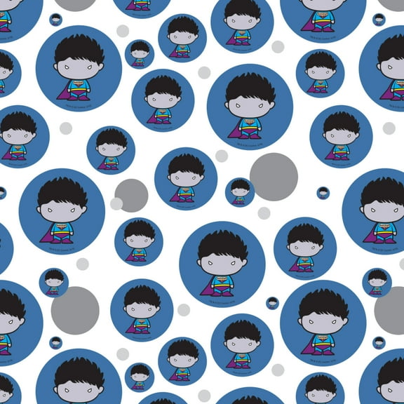 Superman Bizarro Cute Chibi Character Premium Gift Wrap Wrapping Paper Roll