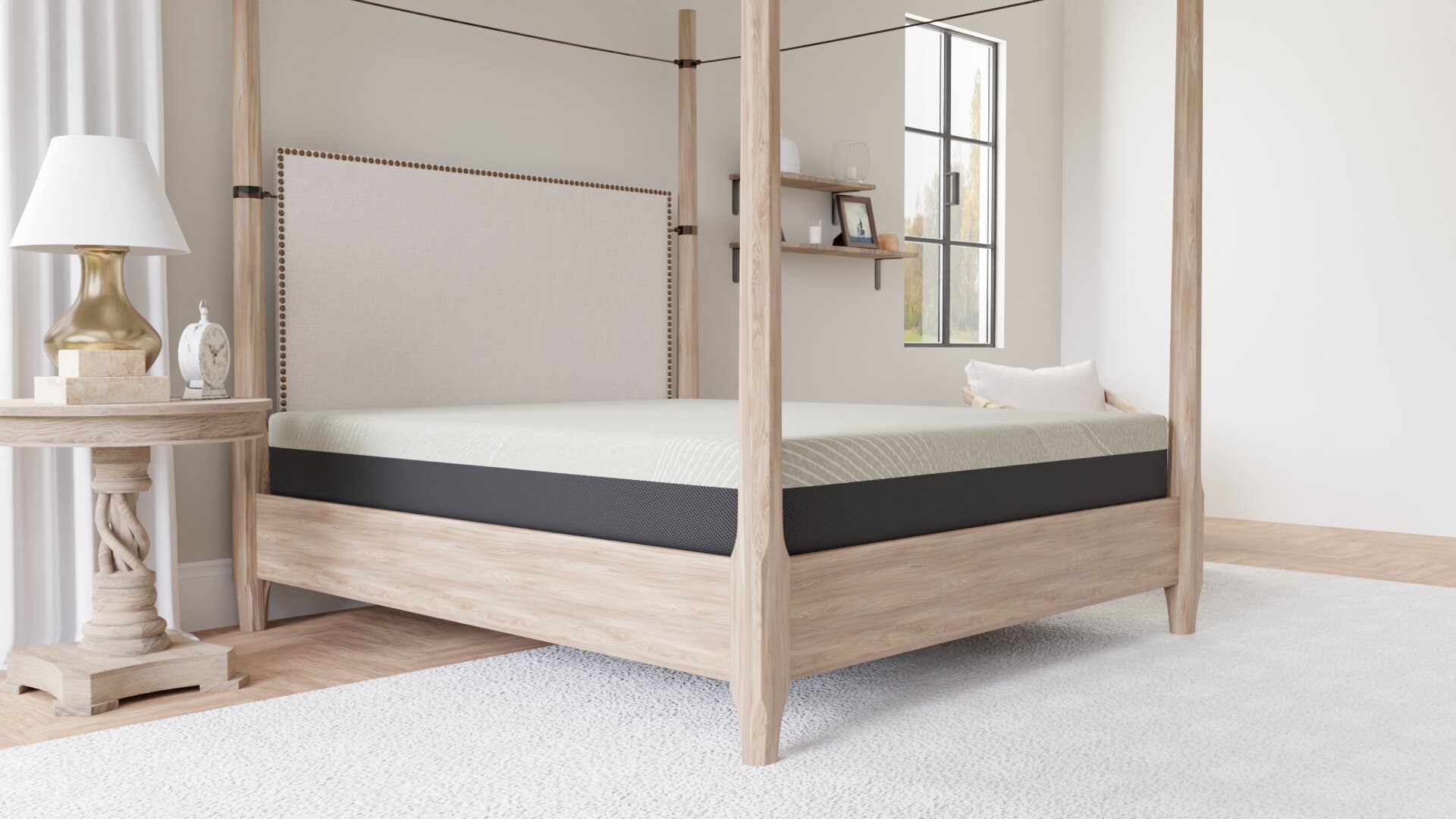 Memory Foam Mattresses Omne Sleep Full Firm Gel Memory Foam Tight Top 8 Inch Mattress,Innerspring Mattresses
