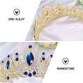 thumbnail image 4 of KAKOWELY 1 pieza elegante tocado de novia decoración de cristal corona boda novia tiara decoración, 4 of 5