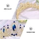 thumbnail image 4 of KAKOWELY 1 pieza elegante tocado de novia decoración de cristal corona boda novia tiara decoración, 4 of 5