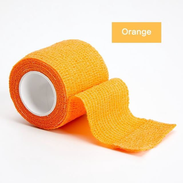 Vendaje deportivo elástico colorido de 4,5 M, vendaje autoadhesivo para Fitness, rodilleras, almohadillas de soporte para tobillo, cintas de kinesiología para envolver los dedos Tan Jianjun unisex