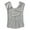 Grey - 056, variant on Aeropostale Womens Sheer Lace Inset Knit Blouse, Grey, Juniors, X-Small