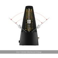 thumbnail image 4 of Standard Universal Mechanical Metronome ABS Material for Guitar Violin Piano Bass Drum Musical Instrument Practice Tool for Beginners, 4 of 7