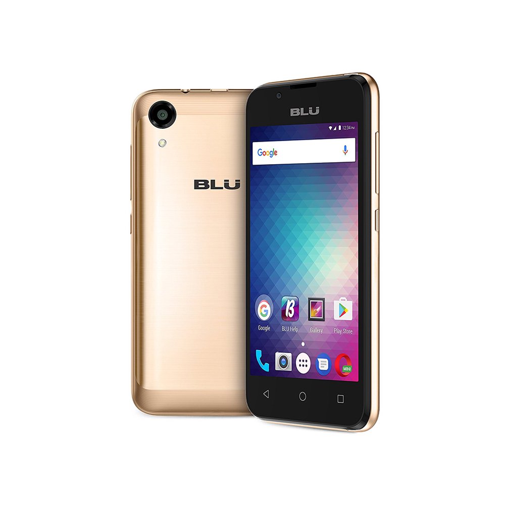 BLU Advance 4.0 L3 4" A110L Cell Phone Unlocked GSM Android Gold