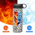 thumbnail image 6 of Fotbe Heart Leopard Pattern 18oz Sports Insulated Kettle Stainless Steel Sports Insulated Kettle For Running Hiking Cycling Climbing Man'S Woman'S Water Bottle, 6 of 8
