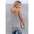 thumbnail image 3 of Women's White/Pink/Gray/Multicolor/Sky Blue/Blue Metallic Cami Tank, 3 of 13