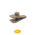 thumbnail image 1 of Naiovety Paquete de 20 pinzas para lona, ​​portátiles, reutilizables, desmontables, de Color sólido, para interior y exterior, para acampar, carpas Caqui Naiovety OD022567-02, 1 of 6