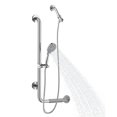 thumbnail image 1 of Pulse ShowerSpas 4001R-SSP Ergo Slide Bar Right Stainless Steel Polished, 1 of 2