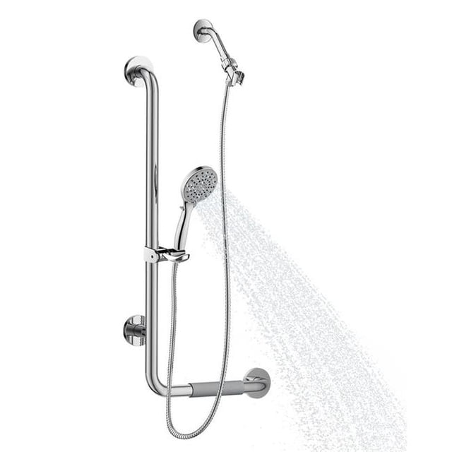 Pulse ShowerSpas 4001R-SSP Ergo Slide Bar Right Stainless Steel Polished