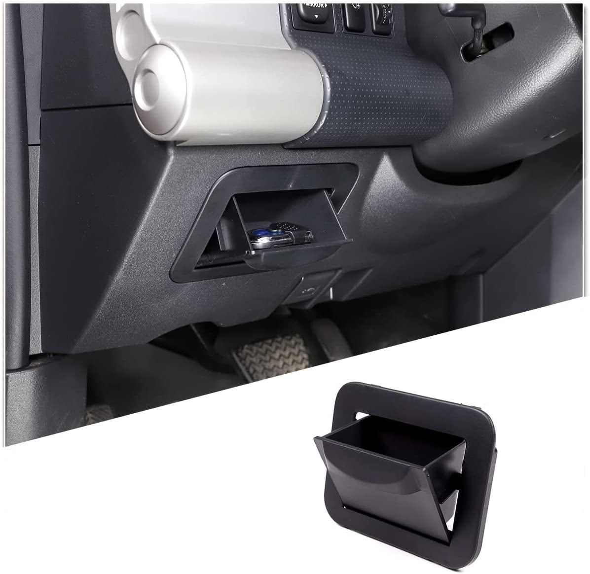 TINKI Center Console Fuse Storage Box Compatible with Toyota FJ Cruiser