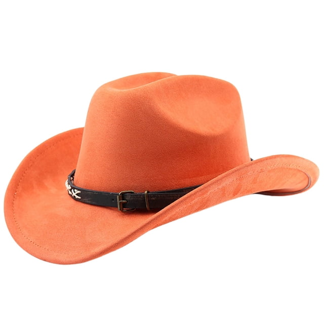 Western Cowboy Hat Curved Brim for Outdoor Adventures and Travel Performance Craftsmanship