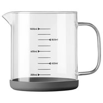 Oil Dispenser Bottle with Drip Free Spout, 33.8 oz Glass Olive Oil Dispenser with Stainless Steel Lid, 1000 ml Vinegar Container for Kitchen