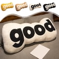 thumbnail image 1 of Fiudx Cojín de Almohada, Suave Material de Poliéster y Algodón, Funda Extraíble para Una Fácil Limpieza, Acogedor para Sala de Estar o Dormitorio, Diseño Versátil, Tamaño 65 X 30 Cm, Paquete de 1 Pie, 1 of 7