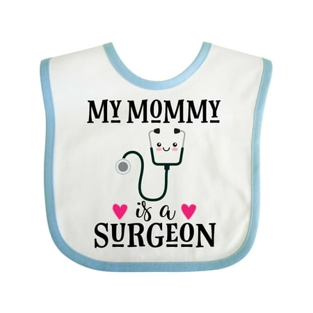 

Inktastic Surgeon Mom Baby Gift Gift Baby Girl Bib