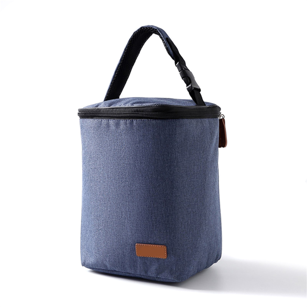 Insulated Baby Bottle Bag Portable Breastmilk Storage Tote Polyester Feeding Bottle Pouch for