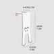 thumbnail image 2 of Puntoco Percha y Estante de Almacenamiento detrás de la Puerta Sin Perforar Puerta de gabinete de Cocina Perchero montado en la Pared para Guardar Ropa Sombreros Llaves Almacenamiento en el hogar, 2 of 2
