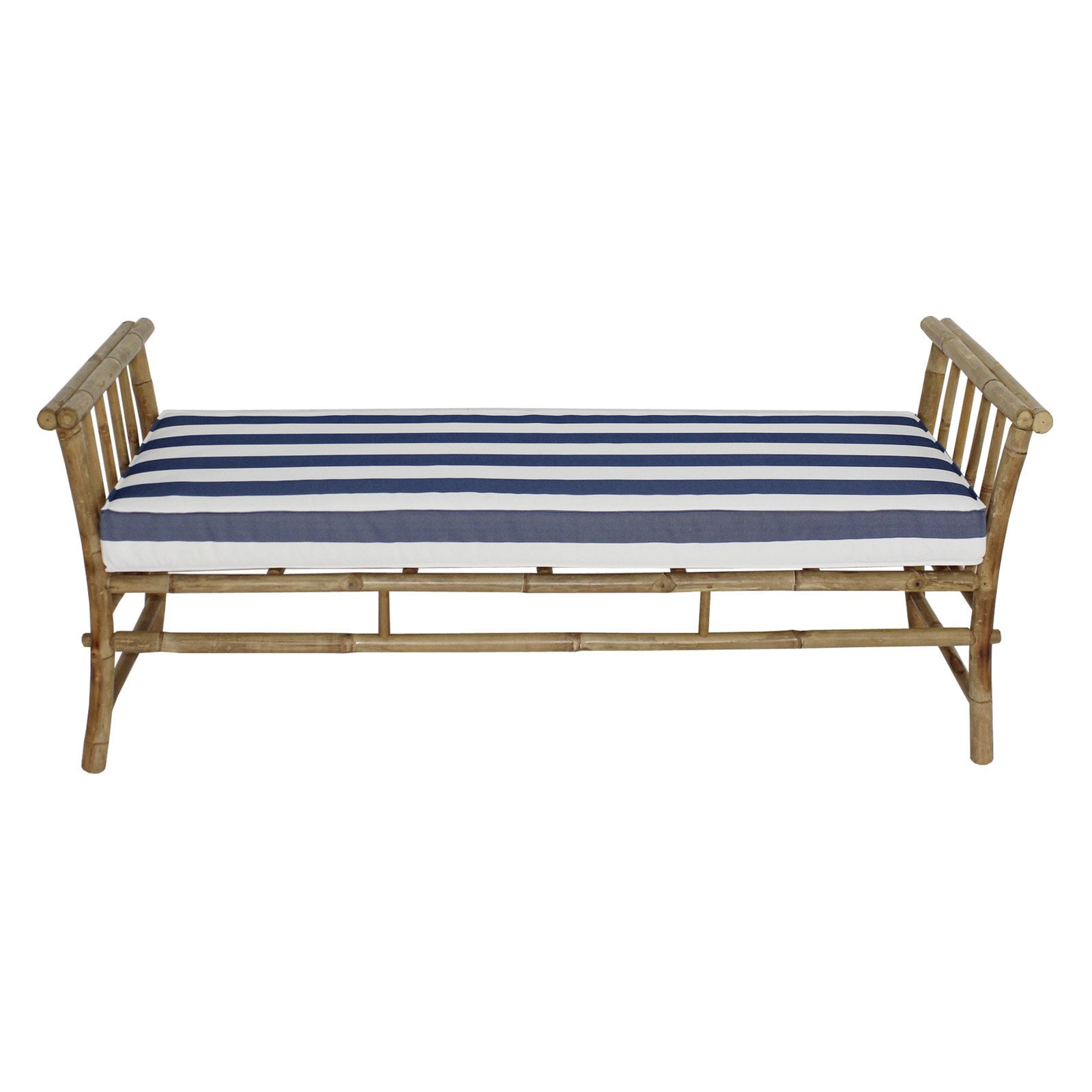curved outdoor bench cushions