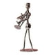 thumbnail image 4 of Estatua de hombre músico, figura artística, decoración del hogar, figura de músico de mesa. Trompeta, 4 of 9
