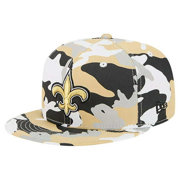 Men's New Era  Gold/Black New Orleans Saints 59FIFTY Fitted Hat