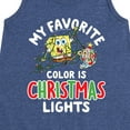 thumbnail image 3 of SpongeBob SquarePants - My Favorite Color Is Christmas Lights - Toddler and Youth Girls A-line Dress, 3 of 6