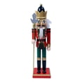 thumbnail image 2 of 2x Figura de Cascanueces de Madera Accesorios de Fotografía Decoraciones Navideñas Macarena Figurita de Cascanueces, 2 of 8
