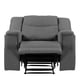 thumbnail image 3 of Sillón Reclinable Konrad 1 Plaza Gris Acero, 3 of 7