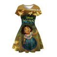 thumbnail image 1 of Encanto Isabella Mirabel Vestido de verano con estampado de dibujos animados para niñas Vestido de fiesta de cumpleaños Minnie Mouse Donald Duck Casual Kids Vestido5-6T (Etiqueta 130) Gao Jinjia LED, 1 of 2