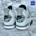 thumbnail image 4 of Ni - ke Size 10.5 - Air Jordan 4 Retro White Cement 2025, 4 of 5