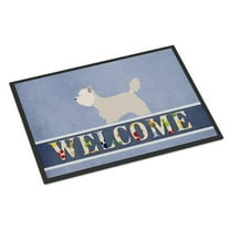 Westie Welcome Indoor or Outdoor Mat - Multicolor - 24 x 36 in.