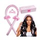 thumbnail image 1 of wonima02 Heatless Curler Set,Heatless Silk Curls for Long Hair,No Heat Large Rollers Overnight,Rubber Curling Rods (Pink1), 1 of 1