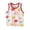 375Red1449, variant on Child Toddler Kids Boys Girls Dance Tank Tops Racerback Crop Vests O-Neck Cartoon Prints Sleeveless Sports Dance Tops Ballet Gymnastics Dancewear Back To School Fashionable Blouses