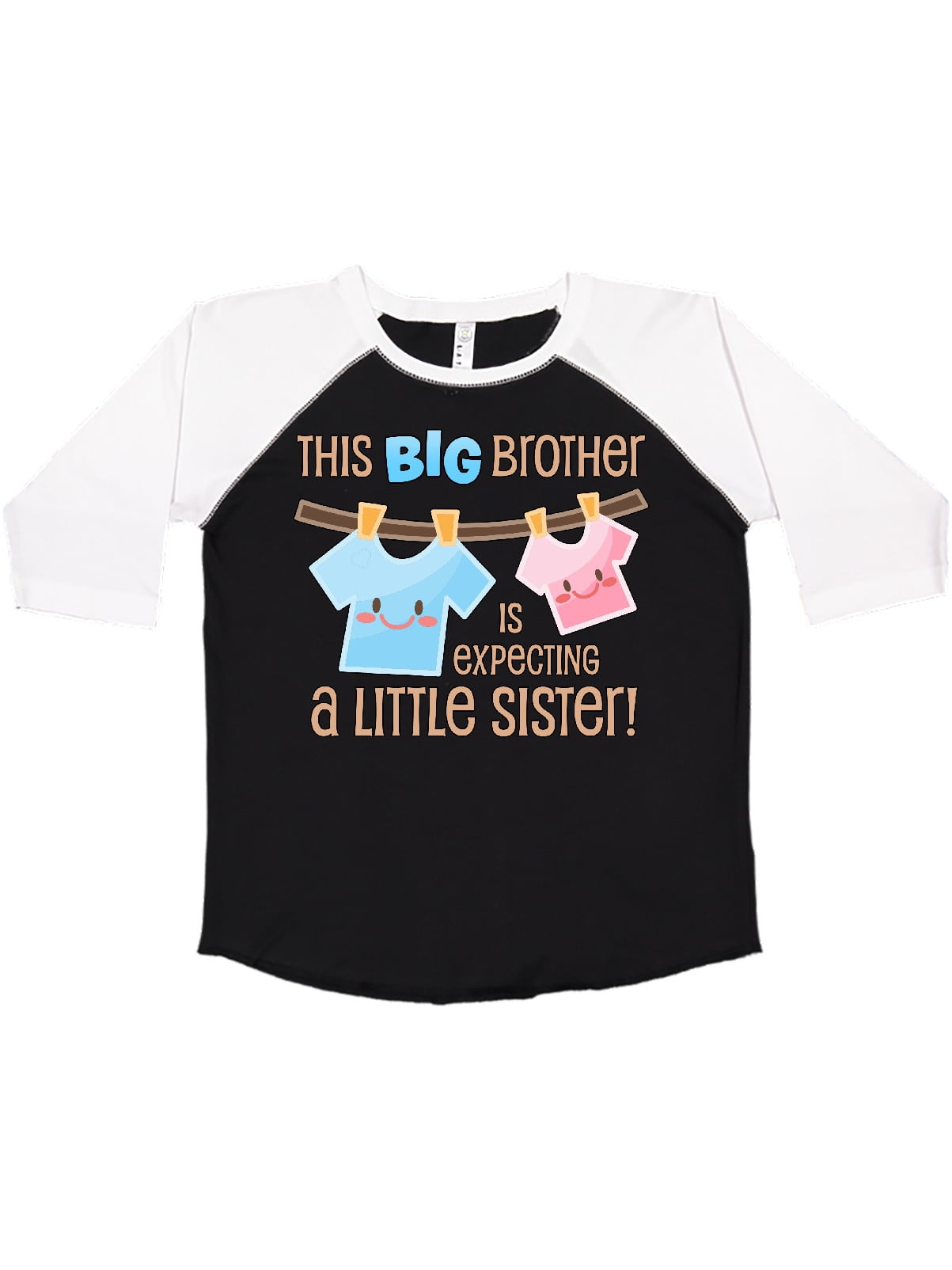 This Big Brother Is Expecting A Little Sister Youth T Shirt Walmart Com Walmart Com