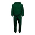 thumbnail image 7 of Men's Fall/Winter Hooded Sports Set, for Casual Training and Cold Weather Activities,Dark Green,L, 7 of 7