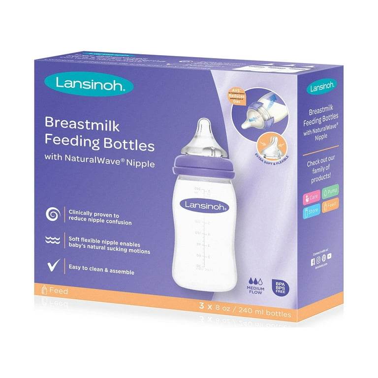Lansinoh mOmma Bottle with NaturalWave Nipple Reviews