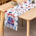 thumbnail image 2 of SUNOLIFE 4th of July Gnome Table Runner,independence Day Patriotic Table Covers Decoration for Kitchen Dining Party 13 x 60 Inch, 2 of 4