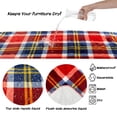 thumbnail image 3 of PETMAKER 50x60 Reversible Sherpa Fleece Waterproof Dog Blanket (Red Plaid), 3 of 8