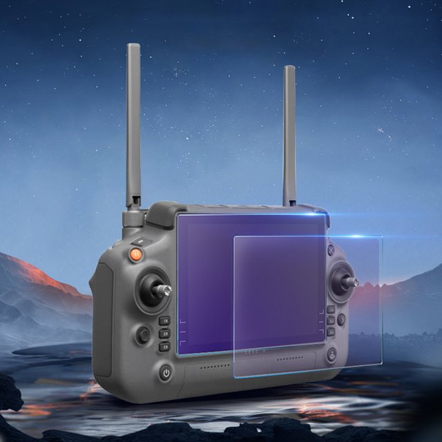 Protector De Pantalla Del Control Remoto Película protectora de pantalla de vidrio a prueba de explosiones para control remoto DJI RC Plus