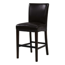 Milton Bonded Leather Counter Stool Coffee Bean
