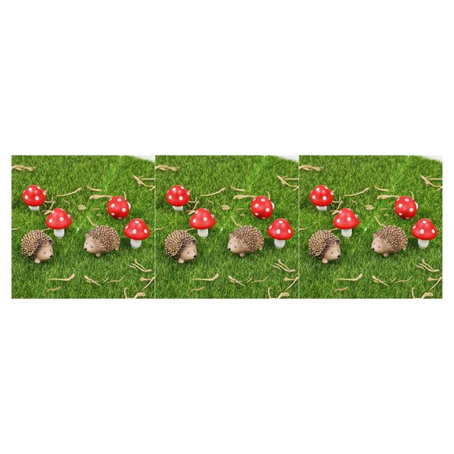 Guardoinrt 2 Pieces Animal Shape Decor Odorless Realistic Decorative Ornament 3Set